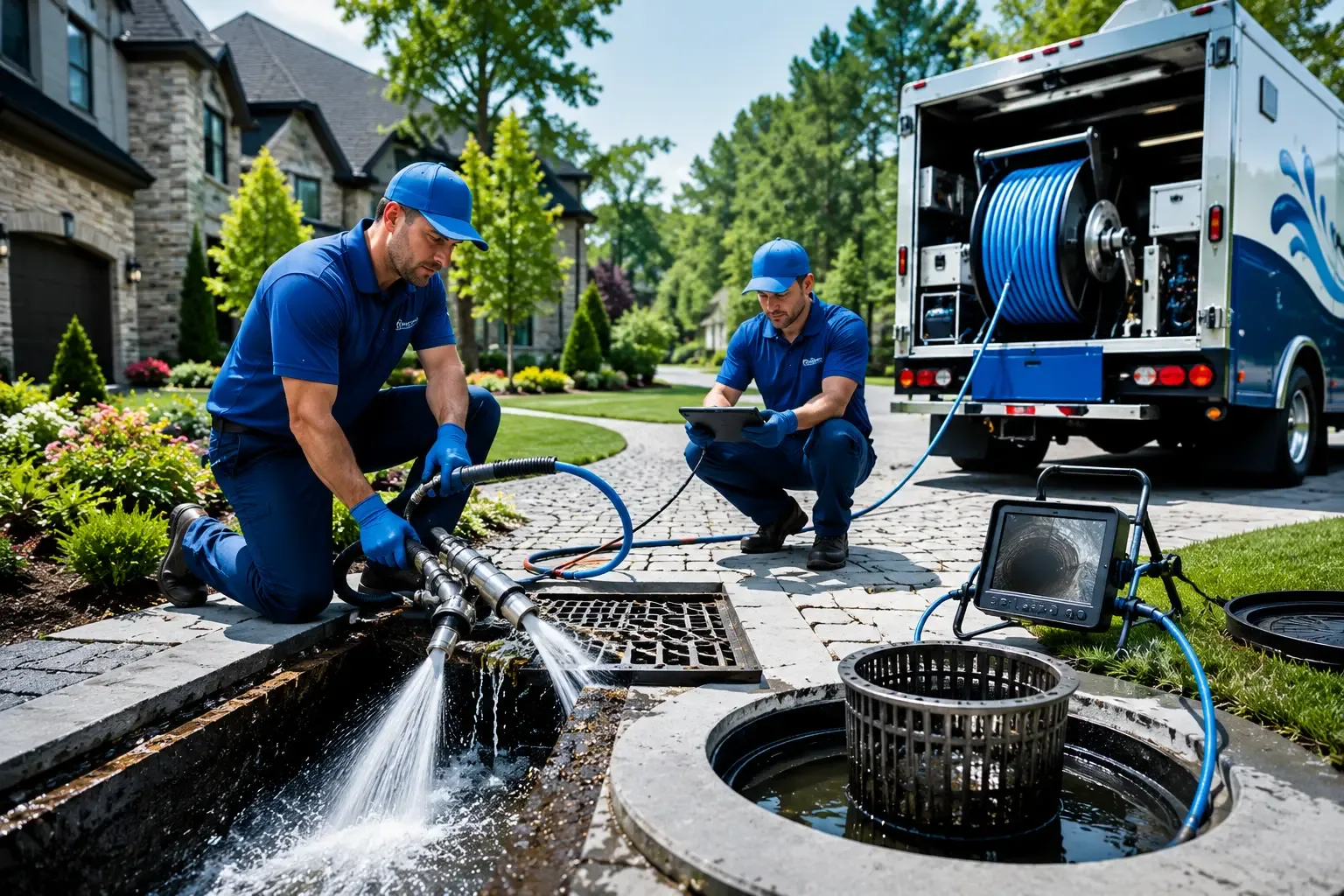 Local outdoor drain cleaning professionals in Marietta, SC